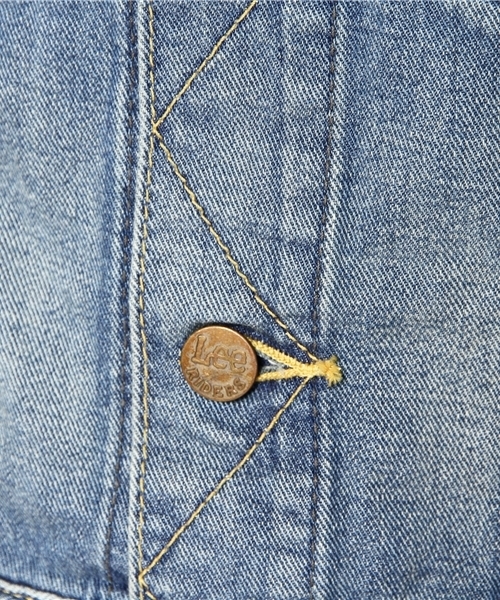 NANO universe（ナノユニバース）の「Lee/109YJ RIDERS JACKET (BLUE)（デニムジャケット・レディース・ブルー・SMALL）」の10枚目の写真