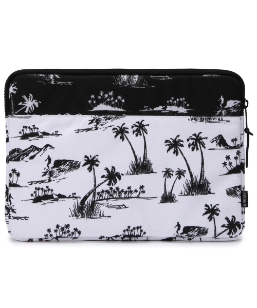 BEAUTY&YOUTH UNITED ARROWS(ビューティーアンドユースユナイテッドアローズ)の「【別注】<Herschel Supply for BY>MACCASE 13inch ALOHA/PCケース(スマホケース/カバー・メンズ・ホワイト/ブラック・ONE)」の3枚目の写真