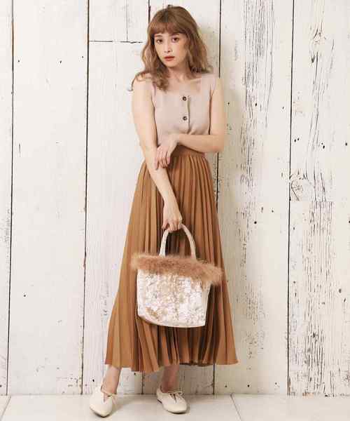 one after another NICE CLAUP（ワンアフターアナザーナイスクラップ）の「リボンつきバブーシュ（バレエシューズ・レディース・アイボリー/ピンクベージュ/レオパード・SMALL/MEDIUM/LARGE）」の14枚目の写真