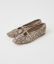 mystic | ギャザーバレエシューズ(バレエシューズ)