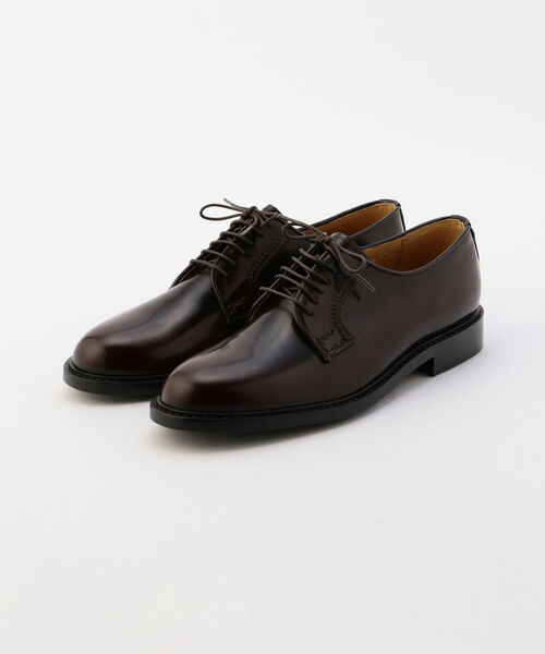 GLOSTER（グロスター）の「【HARUTA/ハルタ】 別注プレーントゥレースアップ（ドレスシューズ・メンズ・ブラック/ブラウン・25/26/27/25.5/26.5/27.5）」の2枚目の写真