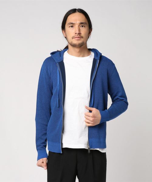 SEAGREEN(シーグリーン)の「SEAGREEN(シーグリーン) LANE 20SS新作 MSG20S9042(パーカー・メンズ・ホワイト/ネイビー/ブラック/イエロー/グレー・3/2/4/1)」の14枚目の写真