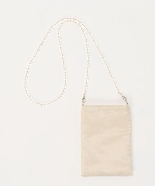 Casselini（キャセリーニ）の「Casselini（キャセリーニ）インディアンシェルポシェット（ショルダーバッグ・レディース・アイボリー・FREE）」の8枚目の写真