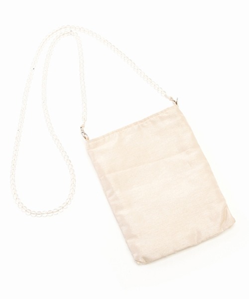 Casselini（キャセリーニ）の「Casselini（キャセリーニ）インディアンシェルポシェット（ショルダーバッグ・レディース・アイボリー・FREE）」の6枚目の写真