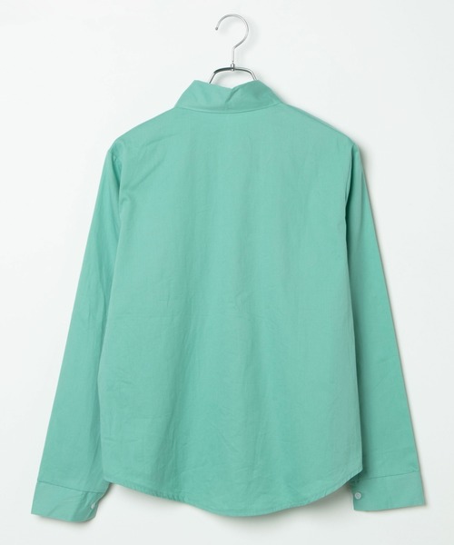 DING（ディング）の「DING/ワンポイント刺繍シャツ（シャツ/ブラウス・レディース・ホワイト/ピンク/グリーン・FREE）」の17枚目の写真