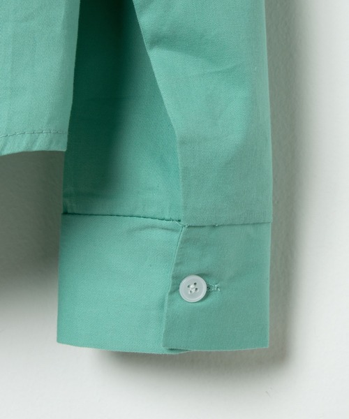 DING（ディング）の「DING/ワンポイント刺繍シャツ（シャツ/ブラウス・レディース・ホワイト/ピンク/グリーン・FREE）」の13枚目の写真