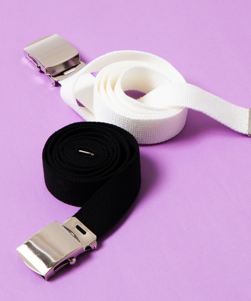 WEGO(ウィゴー)の「WEGO/カラーガチャベルト(ベルト・レディース・ホワイト/ブラック・FREE)」の8枚目の写真