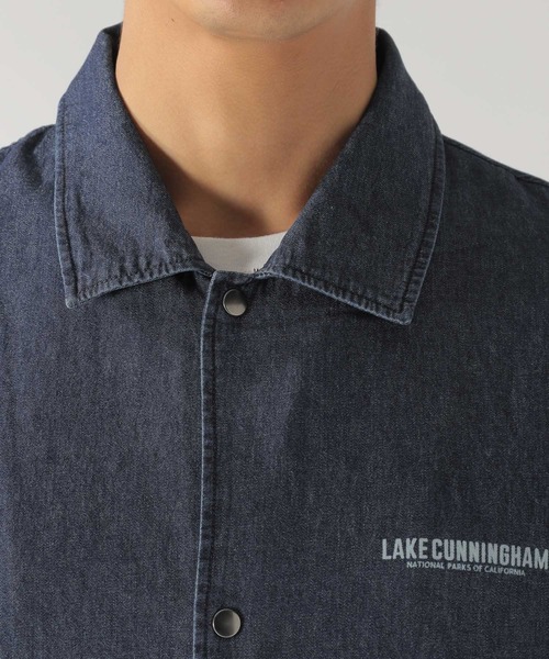 BAYFLOW（ベイフロー）の「ローズプリントデニムコーチシャツ（シャツ/ブラウス・メンズ・クリアブルー/アクア・SMALL/MEDIUM/LARGE）」の16枚目の写真