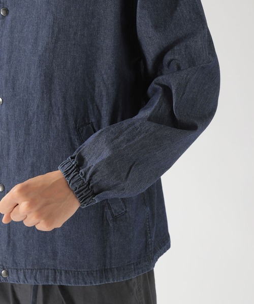 BAYFLOW（ベイフロー）の「ローズプリントデニムコーチシャツ（シャツ/ブラウス・メンズ・クリアブルー/アクア・SMALL/MEDIUM/LARGE）」の18枚目の写真