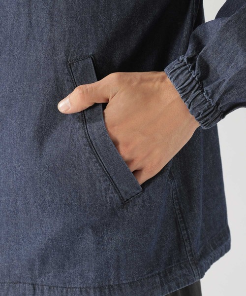 BAYFLOW（ベイフロー）の「ローズプリントデニムコーチシャツ（シャツ/ブラウス・メンズ・クリアブルー/アクア・SMALL/MEDIUM/LARGE）」の19枚目の写真