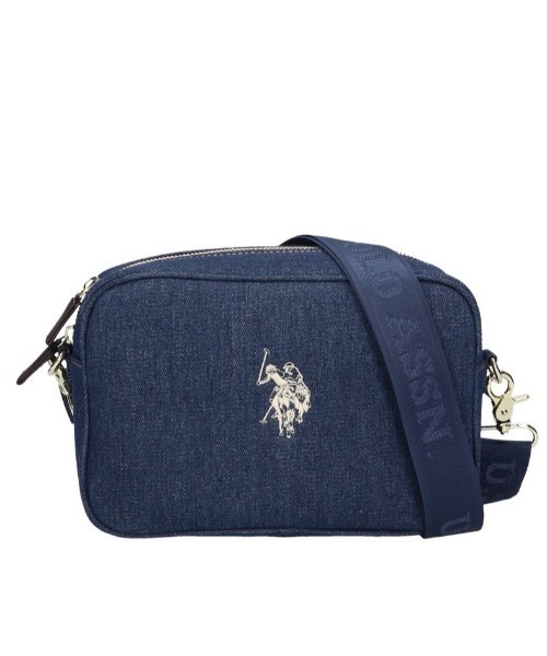 U.S. POLO ASSN.（ユーエスポロアッスン）の「【U.S. POLO ASSN.】 ユーエスポロアッスン クロスボディ ショルダーバッグM　USPA-2555（ショルダーバッグ・レディース・ホワイト/ブラック/ネイビー/カーキ/ブルー/ネイビー系/ブラック×ホワイト/ホワイト×ネイビー/インディゴブルー/カーキ系/カーキ系1/ホワイト×ブラック/ホワイト×グレー/ライトインディゴブルー/ダークインディゴブルー・FREE）」の13枚目の写真