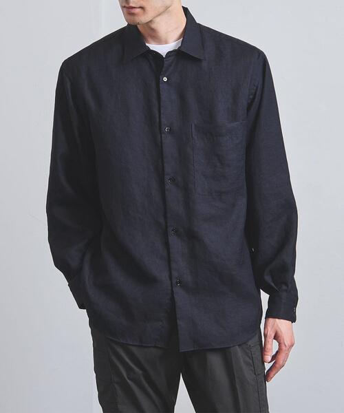 UNITED ARROWS(ユナイテッドアローズ)の「<UNITED ARROWS > TA/PE レギュラーカラー◆(シャツ/ブラウス・メンズ・ダークグリーン/ネイビー/ホワイト・SMALL/LARGE/MEDIUM/X-LARGE)」の3枚目の写真