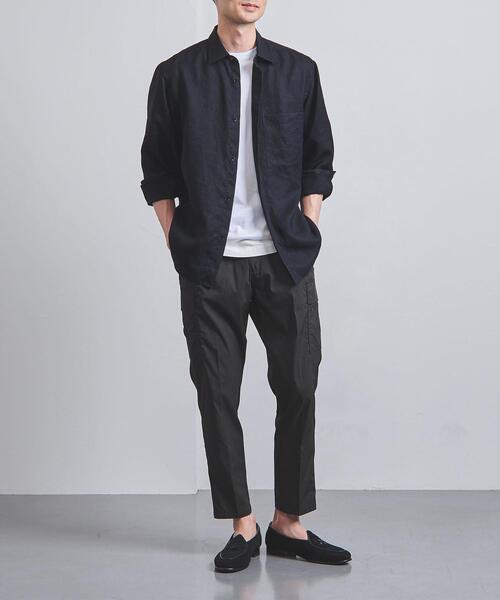 UNITED ARROWS(ユナイテッドアローズ)の「<UNITED ARROWS > TA/PE レギュラーカラー◆(シャツ/ブラウス・メンズ・ダークグリーン/ネイビー/ホワイト・SMALL/LARGE/MEDIUM/X-LARGE)」の7枚目の写真