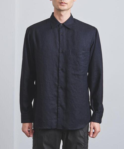 UNITED ARROWS(ユナイテッドアローズ)の「<UNITED ARROWS > TA/PE レギュラーカラー◆(シャツ/ブラウス・メンズ・ダークグリーン/ネイビー/ホワイト・SMALL/LARGE/MEDIUM/X-LARGE)」の8枚目の写真