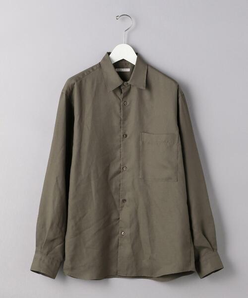 UNITED ARROWS(ユナイテッドアローズ)の「<UNITED ARROWS > TA/PE レギュラーカラー◆(シャツ/ブラウス・メンズ・ダークグリーン/ネイビー/ホワイト・SMALL/LARGE/MEDIUM/X-LARGE)」の12枚目の写真