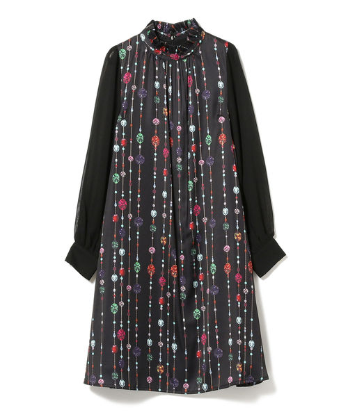 Carolina オリジナル ワンピース ワンピース Carolina グレイサー のファッション Glaser カロリナ Carolina ジュエル柄 Glaser セール Glaser カロリナ