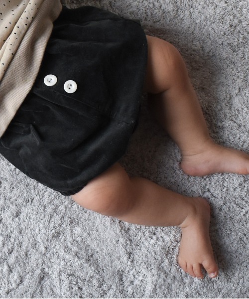 MAKE YOUR DAY(メイクユアデイ)の「カジュアルブルマ(その他ベビーウェア・キッズ・カーキ/ネイビー/ブルー/ブラウン/チャコールグレー・FREE)」の3枚目の写真