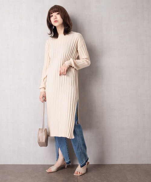 FREAK&#39;S STORE - FREAK&#39;S STORE 2WAYロングカーディガン ベージュ FREAK'S STORE 2WAYロングカーディガン ベージュ - メルカリ