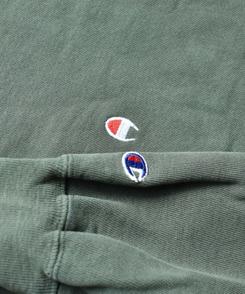 Champion（チャンピオン）の「【ヴィンテージ古着】90's Champion リバースウィーヴ "目" クルーネックスウェット（スウェット・メンズ・グリーン・X-LARGE）」の2枚目の写真