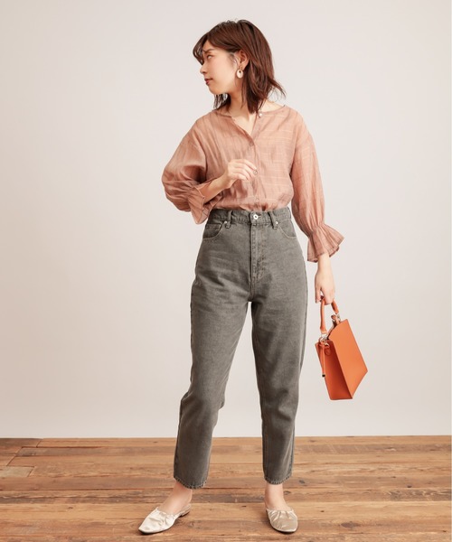 natural couture（ナチュラルクチュール）の「ボーイズデニム（デニムパンツ・レディース・ブラック/ブルー/ネイビー・SMALL/MEDIUM）」の8枚目の写真