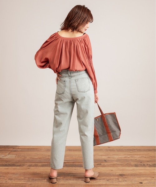 natural couture（ナチュラルクチュール）の「ボーイズデニム（デニムパンツ・レディース・ブラック/ブルー/ネイビー・SMALL/MEDIUM）」の14枚目の写真