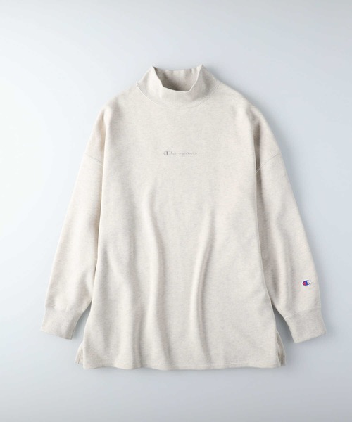 Champion(チャンピオン)の「【Champion】ハイネックチュニック(スウェット・レディース・ブラック/キナリ/ブラウン・M/L)」の20枚目の写真