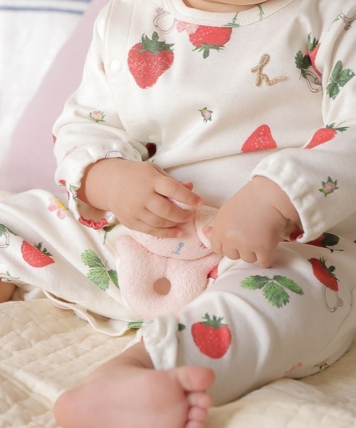 HAKKA BABY（ハッカベビー）の「[ベビー]アニマルモチーフハンドラトル（その他ベビー用品・キッズ・ピンク/キナリ・FREE）」の9枚目の写真