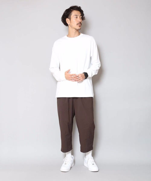 HANES(ヘインズ)の「【HANES/ヘインズ】BEFFY L/S BIGTEE H5186L ビーフィーのビッグサイズアイテム ロンT/無地/ユニセックス(Tシャツ/カットソー・メンズ・ホワイト/ブラック・XX-LARGE/XXX-LARGE)」の22枚目の写真