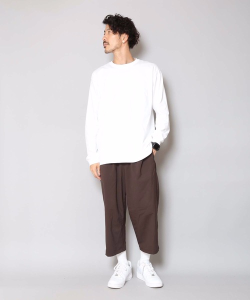 HANES(ヘインズ)の「【HANES/ヘインズ】BEFFY L/S BIGTEE H5186L ビーフィーのビッグサイズアイテム ロンT/無地/ユニセックス(Tシャツ/カットソー・メンズ・ホワイト/ブラック・XX-LARGE/XXX-LARGE)」の21枚目の写真