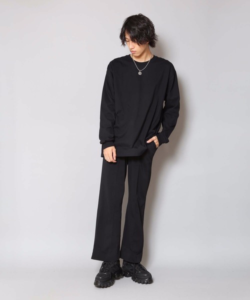 HANES(ヘインズ)の「【HANES/ヘインズ】BEFFY L/S BIGTEE H5186L ビーフィーのビッグサイズアイテム ロンT/無地/ユニセックス(Tシャツ/カットソー・メンズ・ホワイト/ブラック・XX-LARGE/XXX-LARGE)」の15枚目の写真