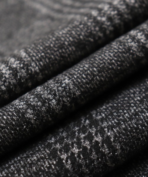 ROOT THREE(ルートスリー)の「ROOT THREE WEB限定 セットアップ スーツ ストレッチ TRチェック両面起毛ジャケット+トラウザーパンツ(セットアップ・メンズ・チャコールグレー・LL/M/L)」の3枚目の写真