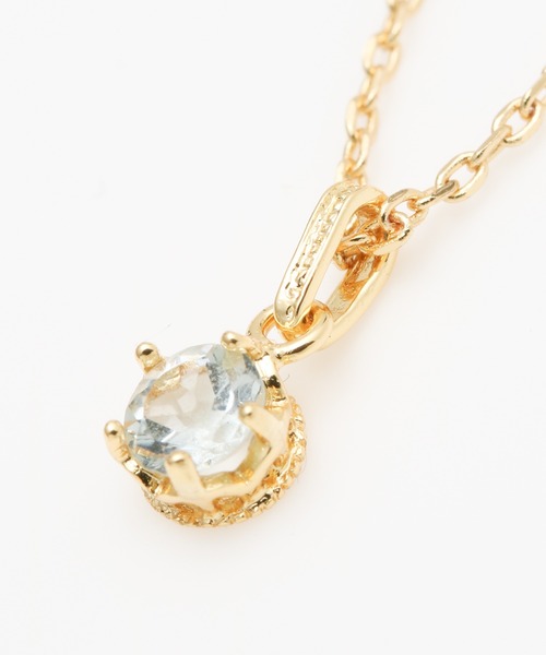 チャイハネ（チャイハネ）の「【チャイハネ】バースデープチネックレス（ネックレス・レディース・レッド/イエロー/ブルー/パープル/ホワイト/グリーン/ピンク/クリアグリーン/ブルー系その他/ホワイト系その他/スカイブルー/カラフル・FREE）」の7枚目の写真