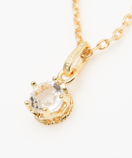 チャイハネ（チャイハネ）の「【チャイハネ】バースデープチネックレス（ネックレス・レディース・レッド/イエロー/ブルー/パープル/ホワイト/グリーン/ピンク/クリアグリーン/ブルー系その他/ホワイト系その他/スカイブルー/カラフル・FREE）」の2枚目の写真