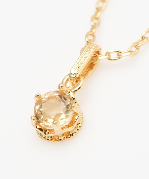 チャイハネ（チャイハネ）の「【チャイハネ】バースデープチネックレス（ネックレス・レディース・レッド/イエロー/ブルー/パープル/ホワイト/グリーン/ピンク/クリアグリーン/ブルー系その他/ホワイト系その他/スカイブルー/カラフル・FREE）」の9枚目の写真