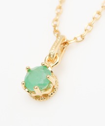 081Ne⭐️ 【エメラルド】　ネックレス　U字　グリーン　CZS925 ゴールド 楽天市場】＼スーパーSALE 10%OFF 2,750円→2,475円