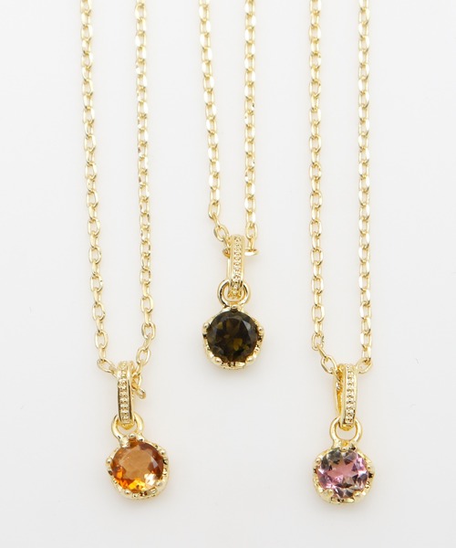 チャイハネ（チャイハネ）の「【チャイハネ】バースデープチネックレス（ネックレス・レディース・レッド/イエロー/ブルー/パープル/ホワイト/グリーン/ピンク/クリアグリーン/ブルー系その他/ホワイト系その他/スカイブルー/カラフル・FREE）」の15枚目の写真