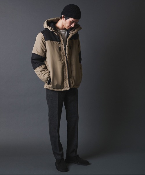 THE TWENTYSEVEN（ザ トゥエンティーセブン）の「The TWENTYSEVEN:OUTDOOR DOWN JACKET　アウトドアダウンジャケット（ダウンジャケット/コート・メンズ・ブラック/ベージュ/オリーブ・M/L/XL）」の16枚目の写真