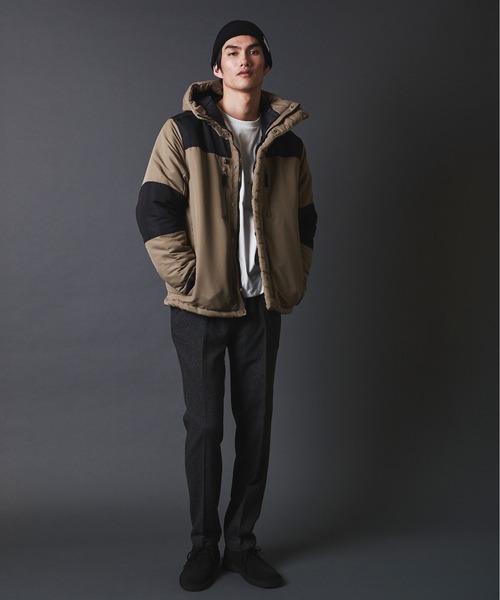THE TWENTYSEVEN（ザ トゥエンティーセブン）の「The TWENTYSEVEN:OUTDOOR DOWN JACKET　アウトドアダウンジャケット（ダウンジャケット/コート・メンズ・ブラック/ベージュ/オリーブ・M/L/XL）」の14枚目の写真