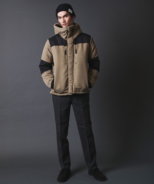 THE TWENTYSEVEN（ザ トゥエンティーセブン）の「The TWENTYSEVEN:OUTDOOR DOWN JACKET　アウトドアダウンジャケット（ダウンジャケット/コート・メンズ・ブラック/ベージュ/オリーブ・M/L/XL）」の12枚目の写真