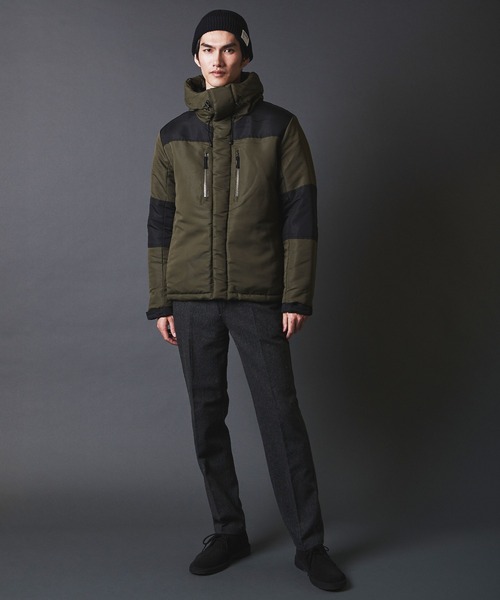 THE TWENTYSEVEN（ザ トゥエンティーセブン）の「The TWENTYSEVEN:OUTDOOR DOWN JACKET　アウトドアダウンジャケット（ダウンジャケット/コート・メンズ・ブラック/ベージュ/オリーブ・M/L/XL）」の5枚目の写真
