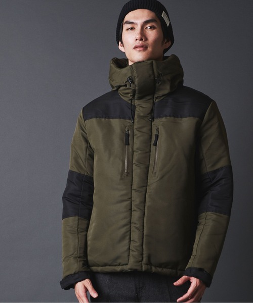 THE TWENTYSEVEN（ザ トゥエンティーセブン）の「The TWENTYSEVEN:OUTDOOR DOWN JACKET　アウトドアダウンジャケット（ダウンジャケット/コート・メンズ・ブラック/ベージュ/オリーブ・M/L/XL）」の8枚目の写真