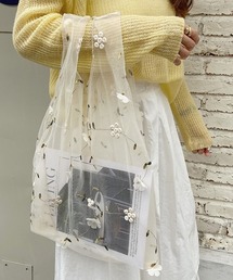 Fun & Daily（ファンアンドデイリー）の「F&D : フラワーチュールバッグ（エコバッグ/サブバッグ）」