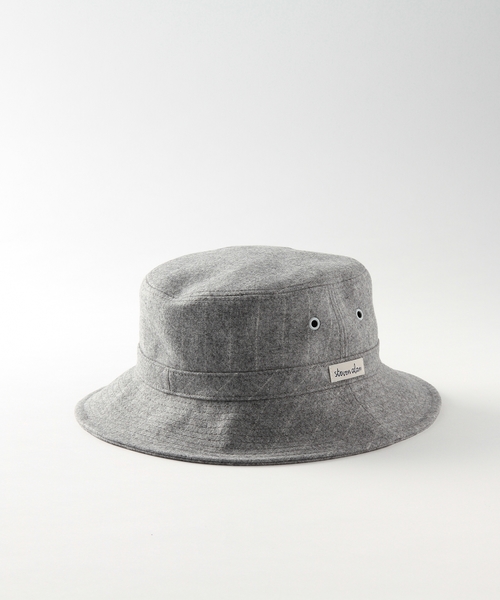 BEAUTY&YOUTH UNITED ARROWS（ビューティーアンドユースユナイテッドアローズ）の「＜steven alan＞ ST BUCKET HAT/ﾊｯﾄ ◆（ハット・メンズ・ライトグレー・フリー）」の3枚目の写真