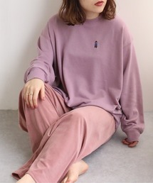 TRIANGLE PALETTE（トライアングルパレット）の「【2点SETルームウェア】裏毛プルオーバー＋カットコールパンツ（ルームウェア/パジャマ）」