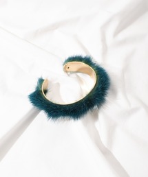 arron/ナローミンクファーバングル