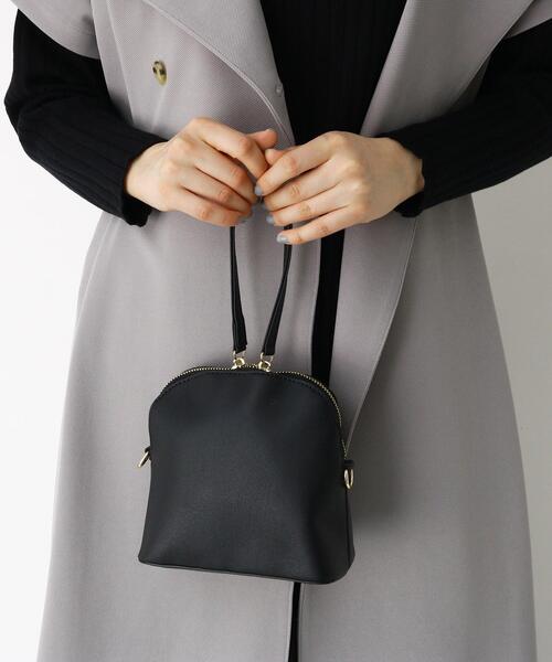 Ober Tashe(オーバータッシェ)の「【2WAY】ワンハンドル2WAYミニショルダー(ショルダーバッグ・レディース・ブラウン系6/ブラック系5/ベージュ/ブラック/その他1・FREE)」の11枚目の写真