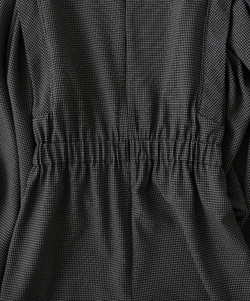 WHO'S WHO gallery（フーズフーギャラリー）の「アソートペザントスリーブミニワンピ（シャツワンピース・レディース・ブルー/ホワイト系その他/ブラック/オフホワイト/ブラック系その他2/ブラック系その他・FREE）」の18枚目の写真