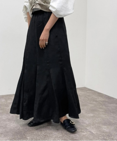 apres jour mignon(アプレジュールミニョン)の「アソートマチマーメイドスカート【ZOZOTOWN限定アイテム】(スカート・レディース・ダークブラウン/グレイッシュベージュ/ブラック/ブルー系その他/ブラック系その他/グリーン系その他・フリー/X-LARGE)」の7枚目の写真
