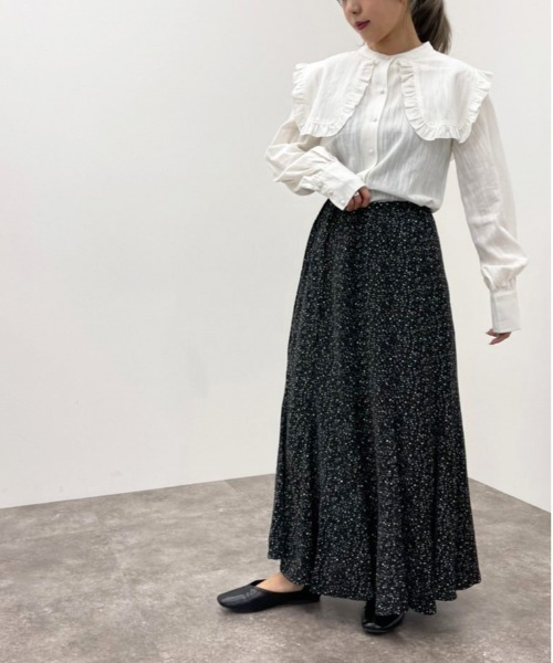 apres jour mignon(アプレジュールミニョン)の「アソートマチマーメイドスカート【ZOZOTOWN限定アイテム】(スカート・レディース・ダークブラウン/グレイッシュベージュ/ブラック/ブルー系その他/ブラック系その他/グリーン系その他・フリー/X-LARGE)」の19枚目の写真