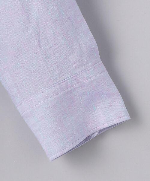 UNITED ARROWS（ユナイテッドアローズ）の「UBC リネン シャンブレー レギュラーカラーシャツ 21SS◆（シャツ/ブラウス・レディース・ブラック/オレンジ/ライラック・38/36）」の17枚目の写真